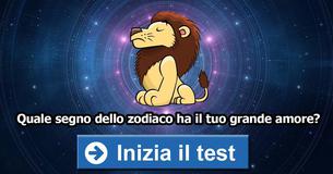 Quale segno dello zodiaco ha il tuo grande amore?