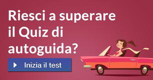 Riesci a superare il Quiz di autoguida? 