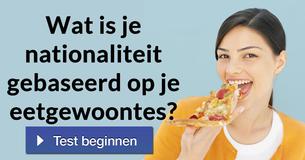 Wat is je nationaliteit gebaseerd op je eetgewoontes?