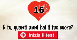 Qual'è la vera età del tuo cuore?