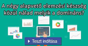 A négy alapvető elemzési készség közül nálad melyik a domináns?