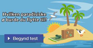 Hvilken paradisiske ø burde du flytte til?