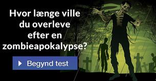 Hvor længe ville du overleve efter en zombieapokalypse?