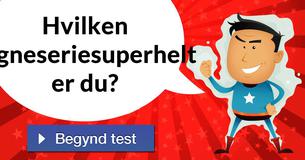 Hvilken tegneseriesuperhelt er du?