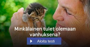 Minkälainen tulet olemaan vanhuksena?