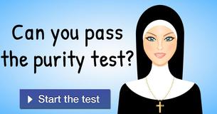 Can you pass the purity test?