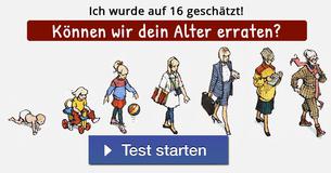 Können wir dein Alter erraten?
