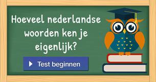 Hoeveel nederlandse woorden ken je eigenlijk?