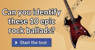 Can you identify these 10 epic rock ballads?