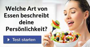 Welche Art von Essen beschreibt deine Persönlichkeit?