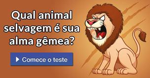 Qual animal selvagem é sua alma gêmea? 