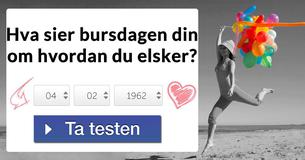Hva sier bursdagen din om hvordan du elsker?