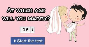 At which age will you marry?