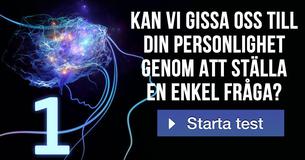 Kan vi gissa oss till din personlighet genom att ställa en enkel fråga?