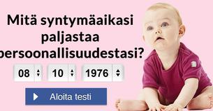 Mitä syntymäaikasi paljastaa persoonallisuudestasi?