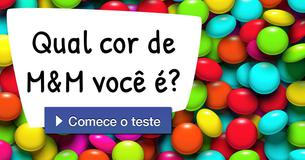 Qual cor de M&M você é?
