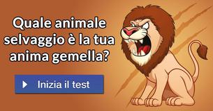 Quale animale selvaggio è la tua anima gemella?