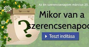 Mikor van a szerencsenapod? 
