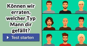 Können wir erraten, welcher Typ Mann dir gefällt?