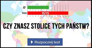 Czy znasz stolice tych państw?