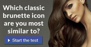 Which classic brunette icon are you most similar to?