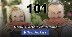 Mennyi a várható élettartamod?
