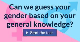 Can we guess your gender based on your general knowledge?