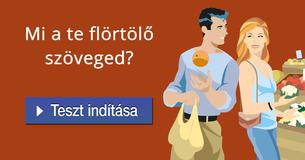 Mi a te flörtölő szöveged?