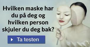Hvilken maske har du på deg og hvilken person skjuler du deg bak?