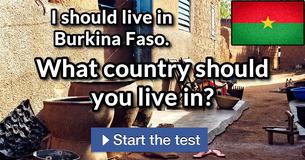 What country should you live in?