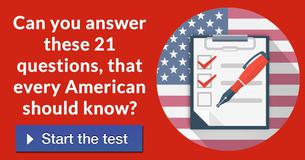 Can you answer these 21 questions, that every American should know?