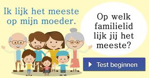 Op welk familielid lijk jij het meeste?