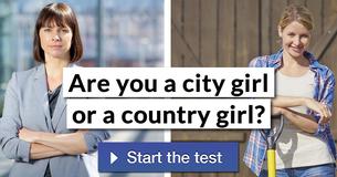Are you a city girl or a country girl?