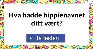 Hva hadde hippienavnet ditt vært?
