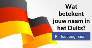 Wat betekent jouw naam in het Duits?