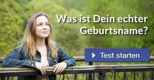 Was ist Dein echter Geburtsname?