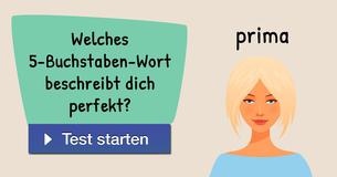 Welches 5-Buchstaben-Wort beschreibt dich perfekt?