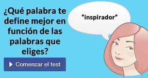 ¿Qué palabra te define mejor en función de las palabras que eliges?