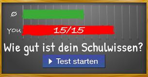 Wie gut ist dein Schulwissen?