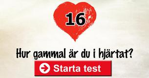 Hur gammal är du i hjärtat?