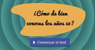 ¿Cómo de bien conoces los años 50?