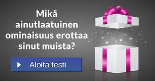 Mikä ainutlaatuinen ominaisuus erottaa sinut muista?