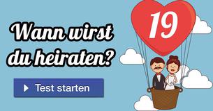 Wann wirst du heiraten?