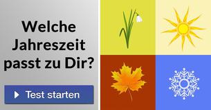 Welche Jahreszeit passt zu Dir?