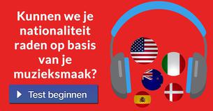 Kunnen we je nationaliteit raden op basis van je muzieksmaak? 