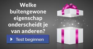Welke buitengewone eigenschap onderscheidt je van anderen?