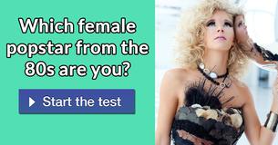 Which female popstar from the 80s are you?