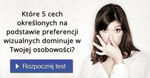 Które 5 cech określonych na podstawie preferencji wizualnych dominuje w Twojej osobowości?