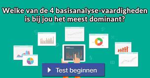 Welke van de 4 basisanalyse-vaardigheden is bij jou het meest dominant?