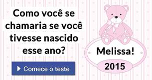 Como você se chamaria se você tivesse nascido esse ano?